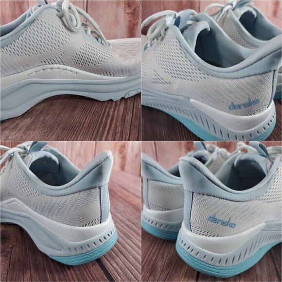 *READ* Dansko Womens Size 39 US 8.5-9 Peony Sneaker White Mesh 4207011934 - Picture 11 of 16